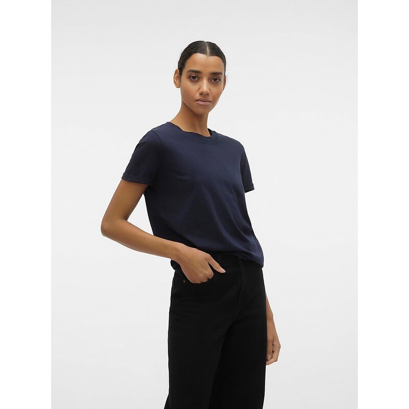 Tričko Vero Moda Dunkelblau 8741043