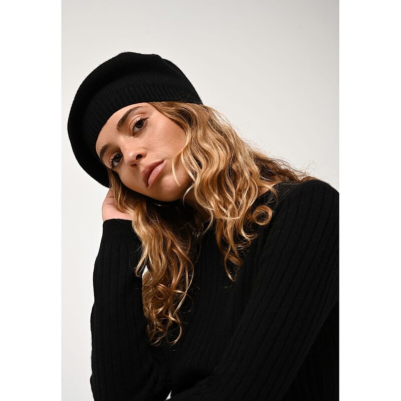 Čepice AUTHENTIC CASHMERE Schwarz 862878 115324280
