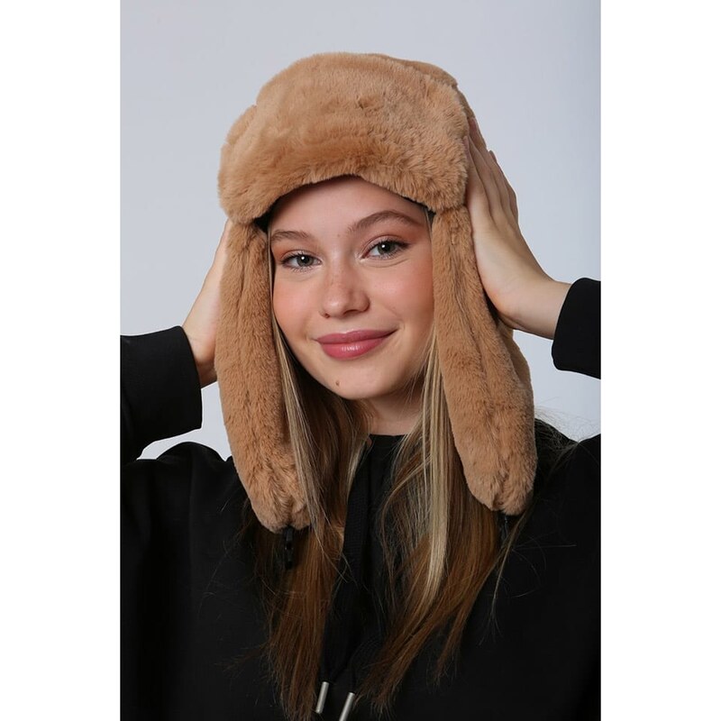Čepice Lucky Bees Camel 4855714 115324338