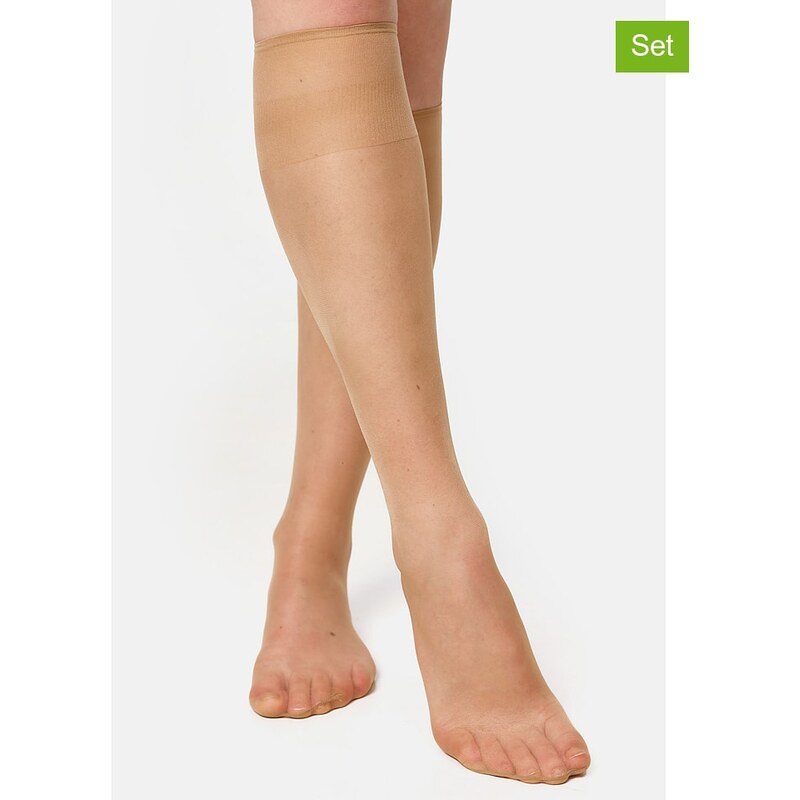 Ponožky Nur Die Beige - 15 DEN 888057 115324675