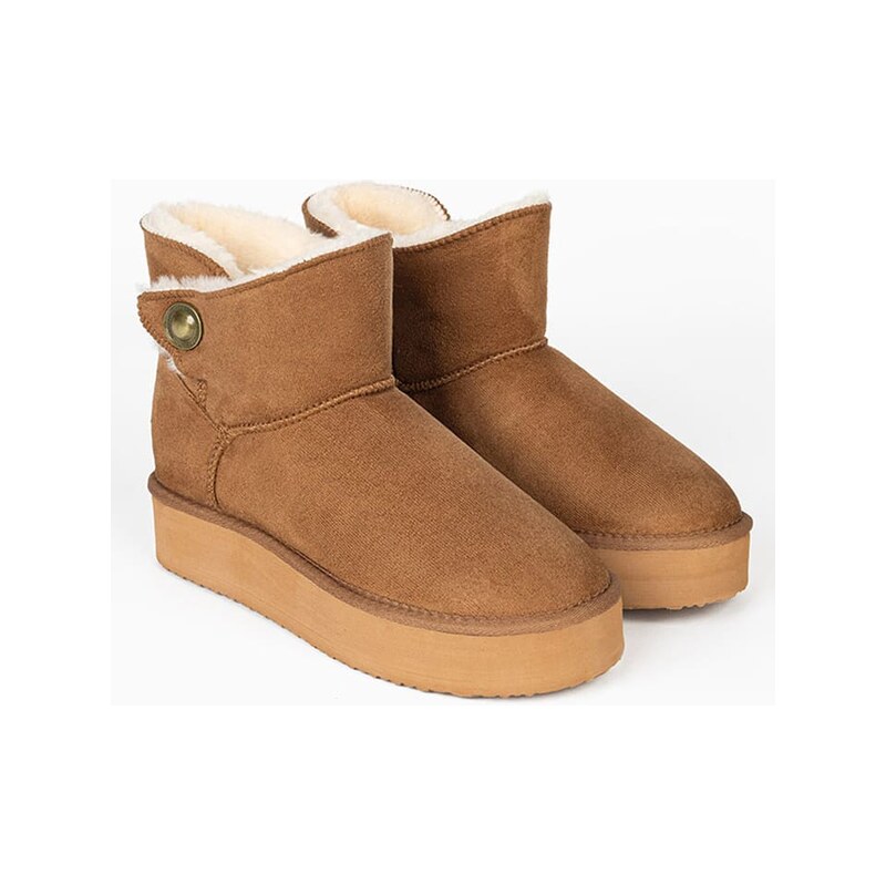 Boty ISLAND BOOT Hellbraun 7650342