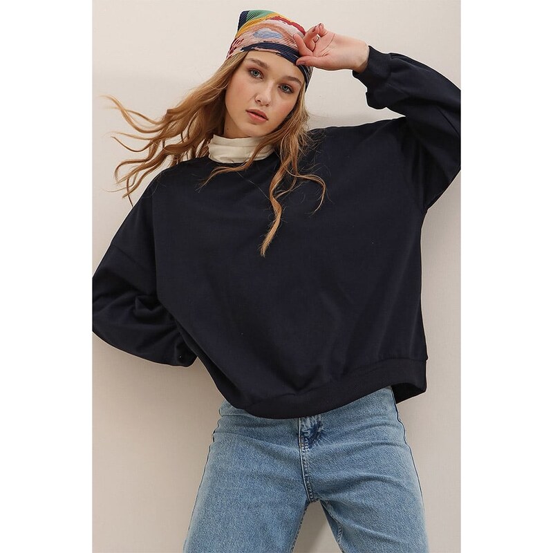 Mikina Trend Alaçatı Stili Schwarz 274678 115324922