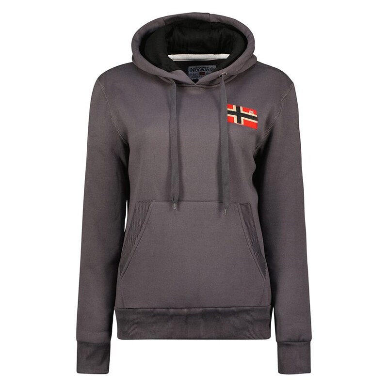 Mikina Geographical Norway Dunkelgrau 8478414