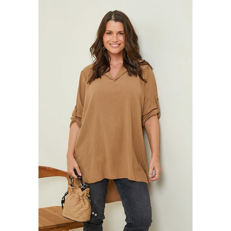 Curvy Lady Camel 7220008