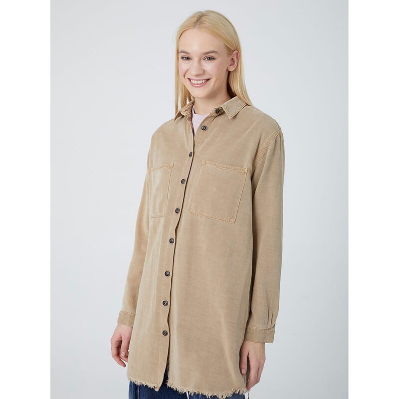 Košile LTB Beige 5204387 115325434
