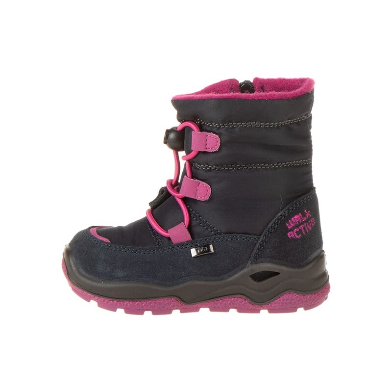 Boty lamino Dunkelblau/ Pink 5612173