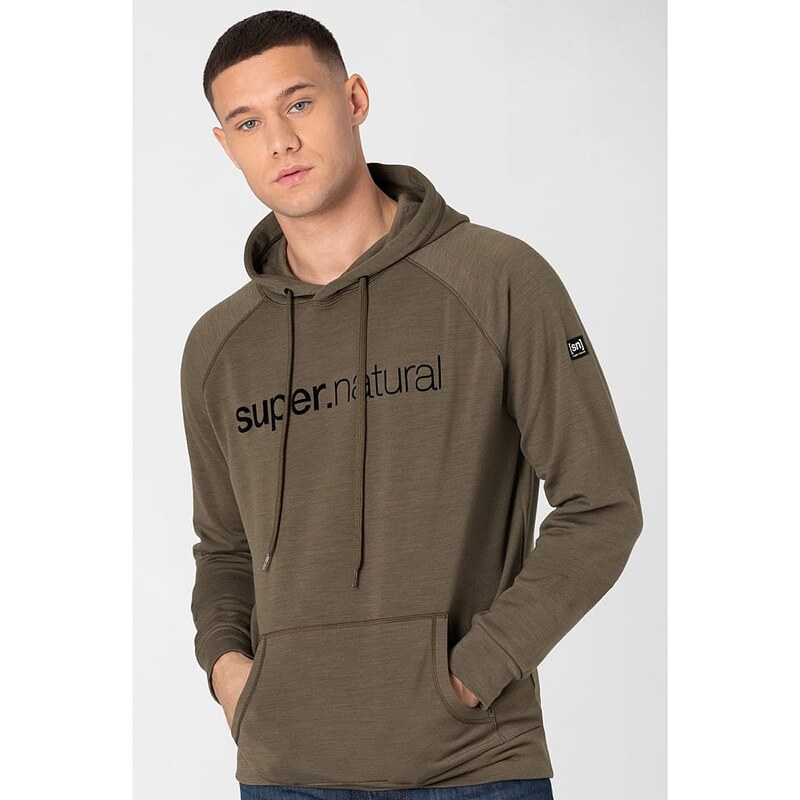 Mikina super.natural Braun 1335481