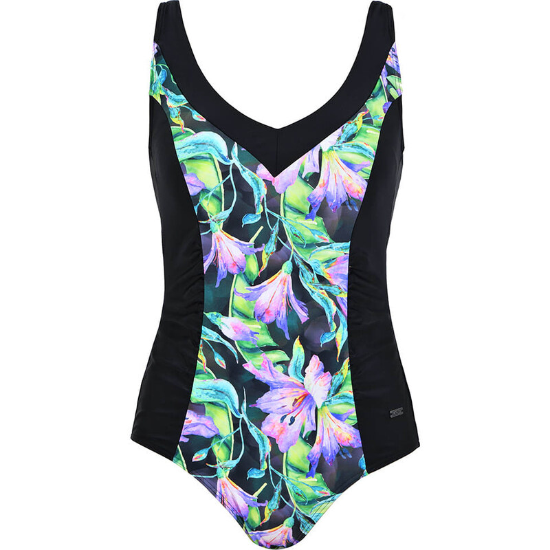Plavky Naturana Schwarz/ Bunt 2822203 115325629