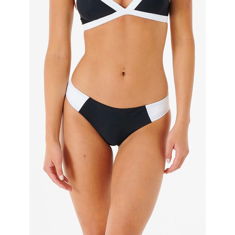 Plavky spodní díl Rip Curl Schwarz/ Weiß 193288 115325803