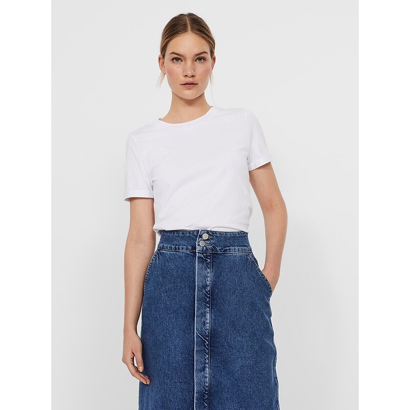 Tričko Vero Moda Weiß 5494438 115327765
