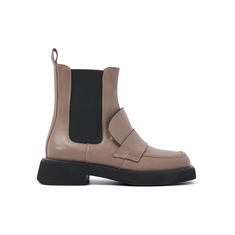Kozačky Lazamani Taupe 9110068 115327877