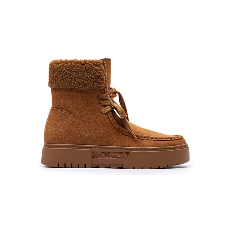 Boty Foreverfolie Camel 3473756