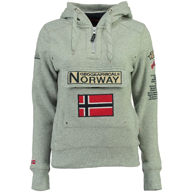 Mikina Geographical Norway Grau 1988355 115328868