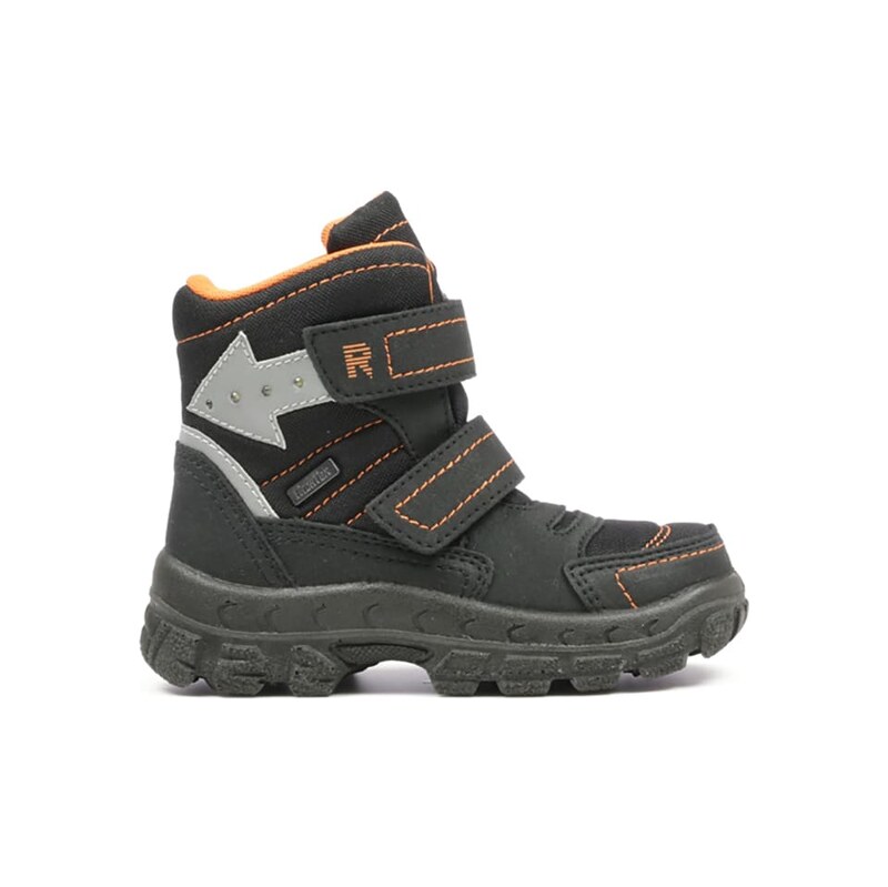 Boty Richter Shoes Schwarz/ Orange 2698831