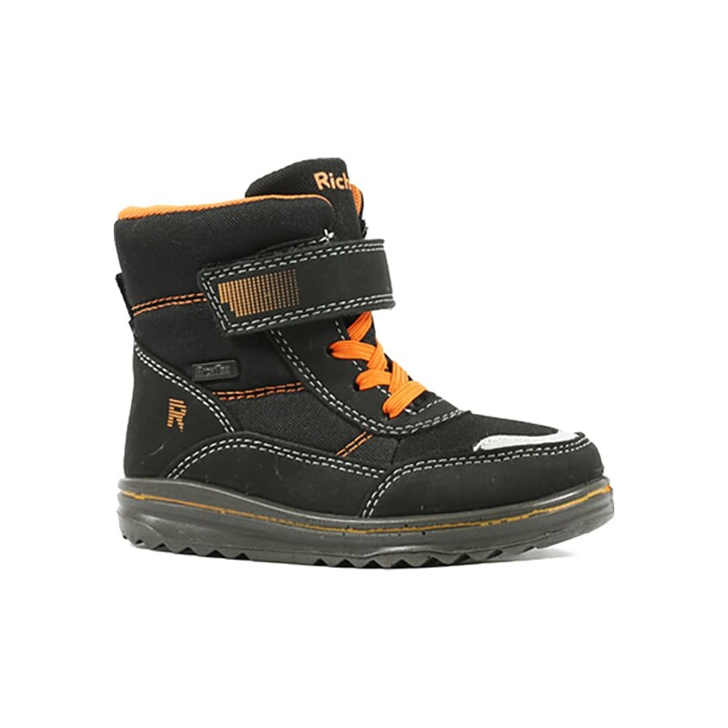 Boty Richter Shoes Schwarz/ Orange 7801623
