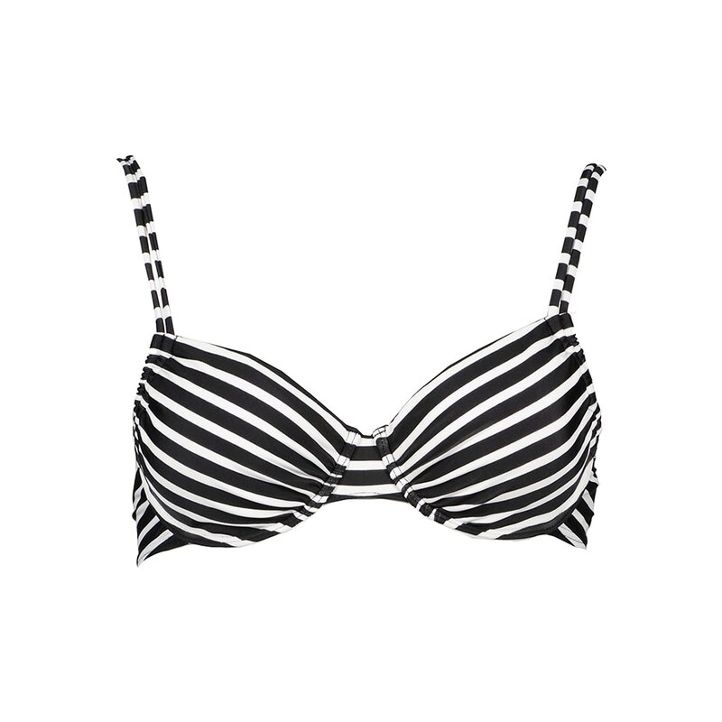 Plavky vrchní díl Venice Beach Schwarz/ Weiß 633366 115328918