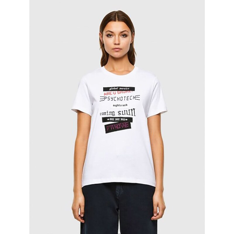 Tričko Diesel Clothes Weiß 2047493 115329117