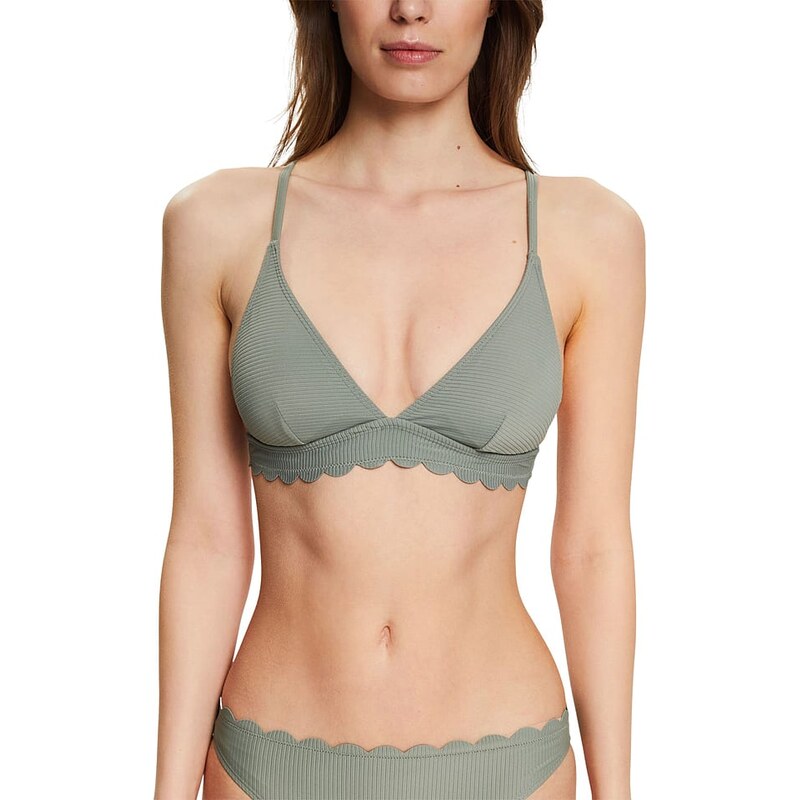 Plavky vrchní díl ESPRIT Khaki 2946788