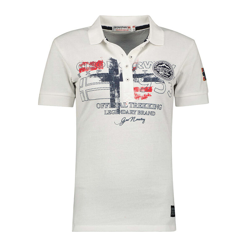 Tričko Geographical Norway Weiß 2952224 115329761