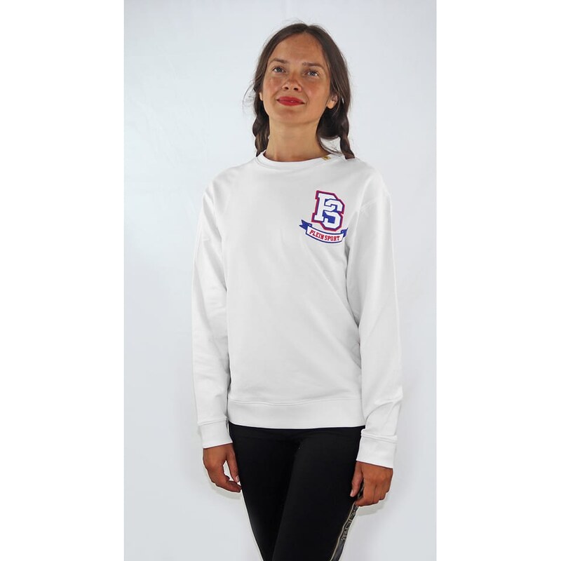 Mikina Plein Sport Weiß 4130817 115329993