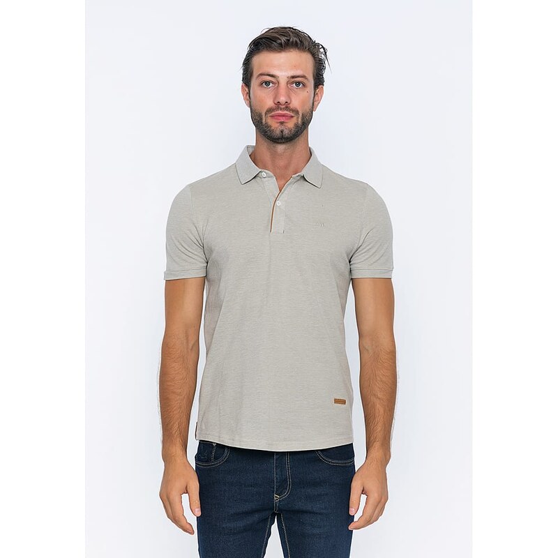 Tričko Basics & More Beige 9765693