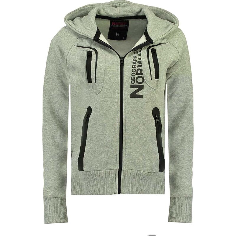 Mikina Geographical Norway Grau 4569692