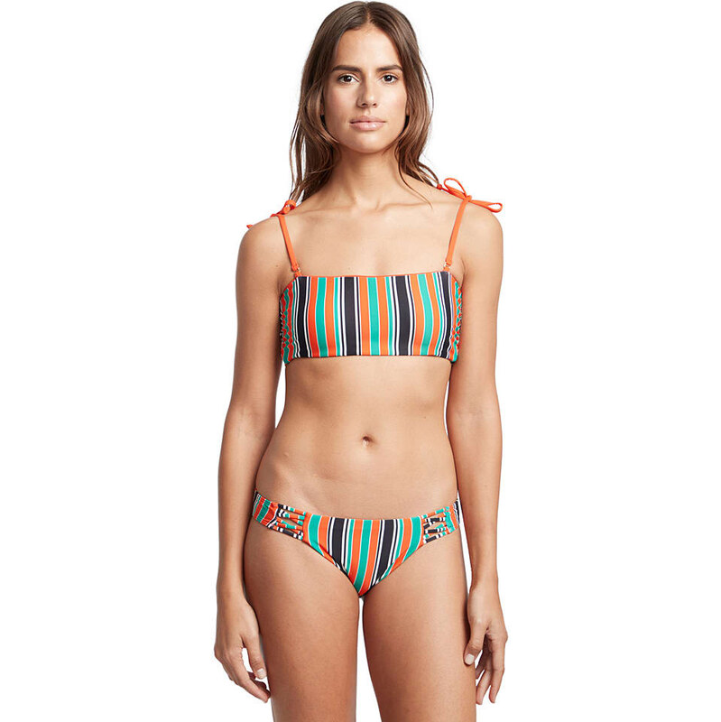 Plavky spodní díl Billabong Türkis/ Orange/ Schwarz 841650