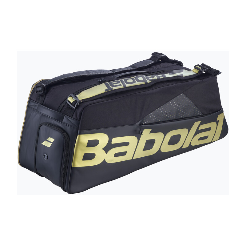 Taška na badminton Babolat Cross Pro Bad 60 l black/gold