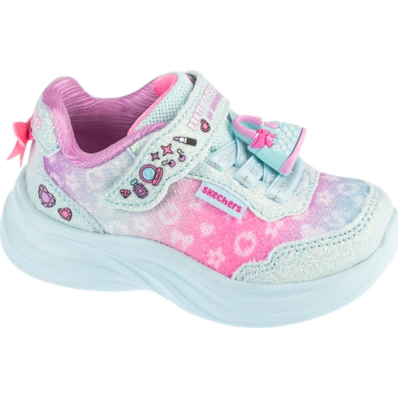 Dívčí tenisky Skechers Power Jams 2.0 Aqua-vícebarevné Barevná