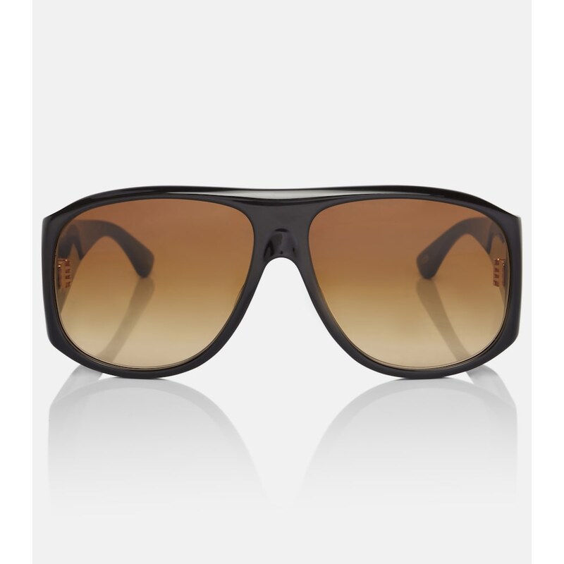 Chloé Logo oversized sunglasses