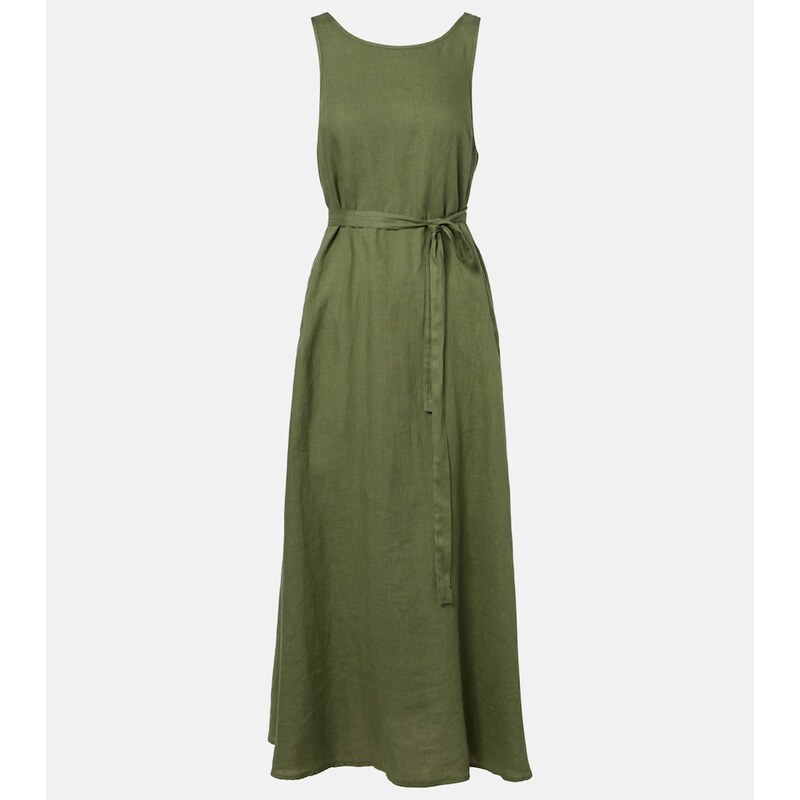 Velvet Reta linen midi dress