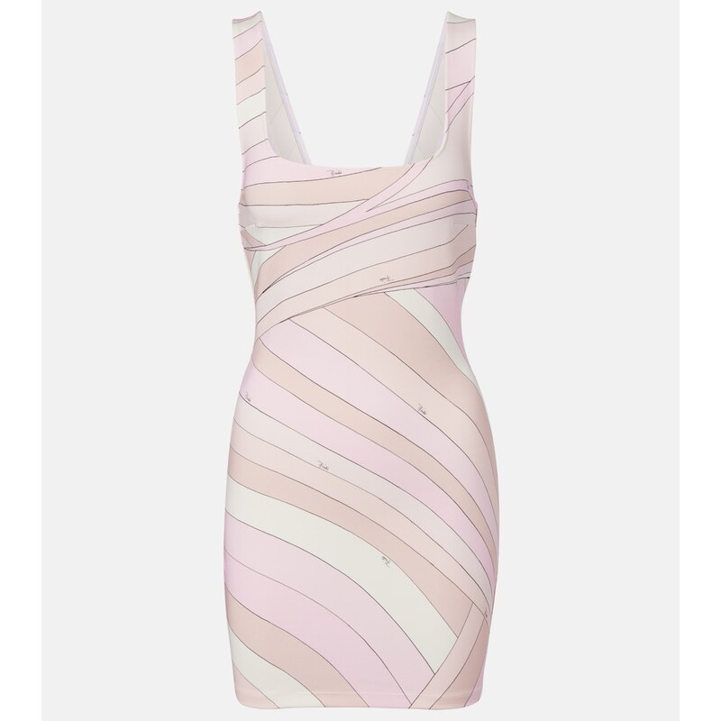 Pucci Iride jersey minidress