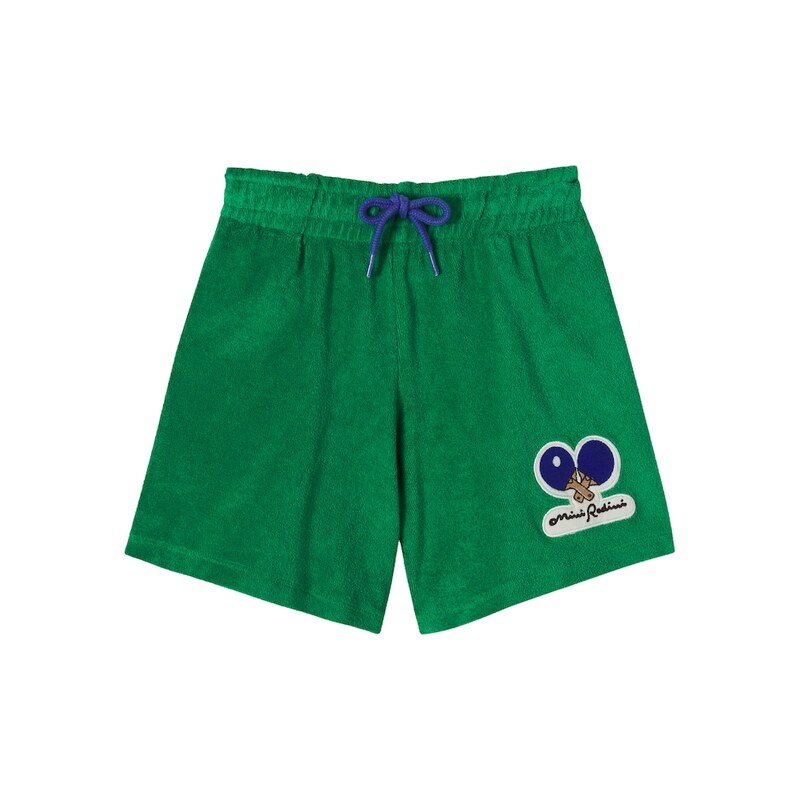 Mini Rodini Table Tennis cotton terry shorts