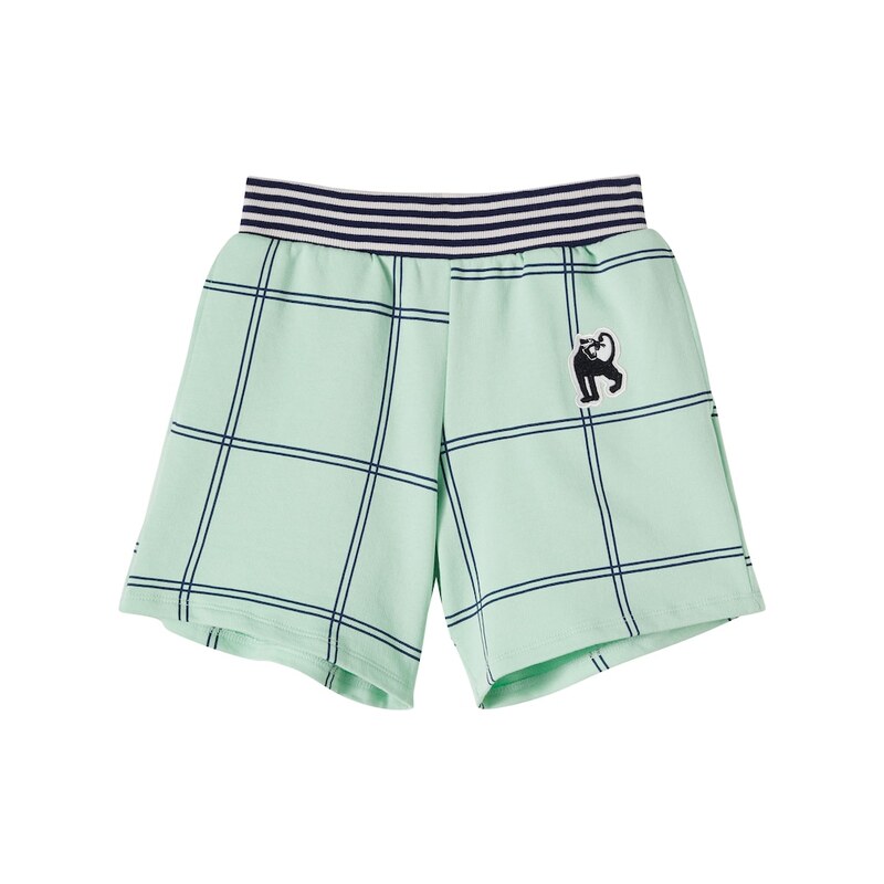 Mini Rodini Panther cotton jersey shorts