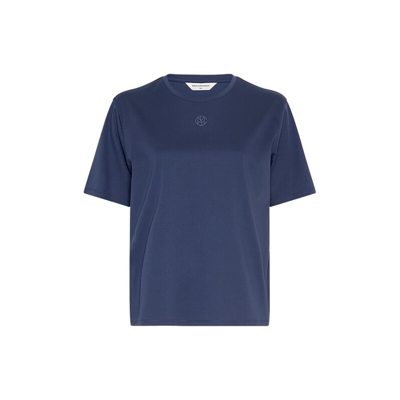 Tričko MOSS COPENHAGEN Dunkelblau 3540987
