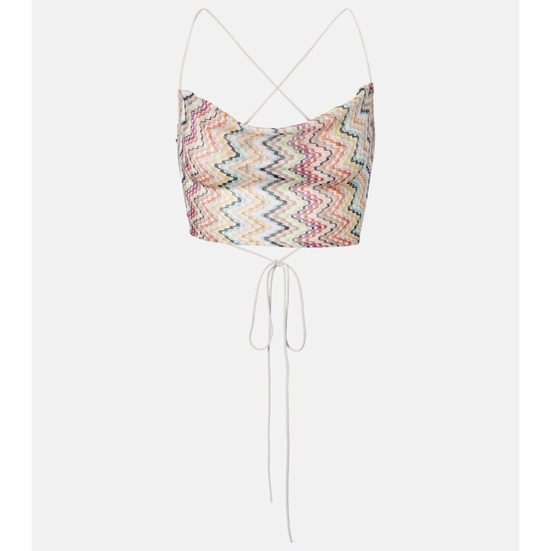 Missoni Zigzag crop top