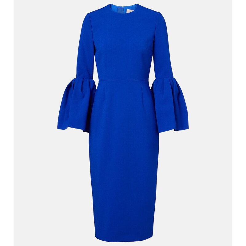 Roksanda Margot crêpe midi dress