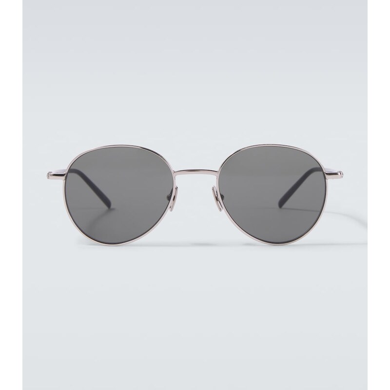 Saint Laurent Logo round glasses