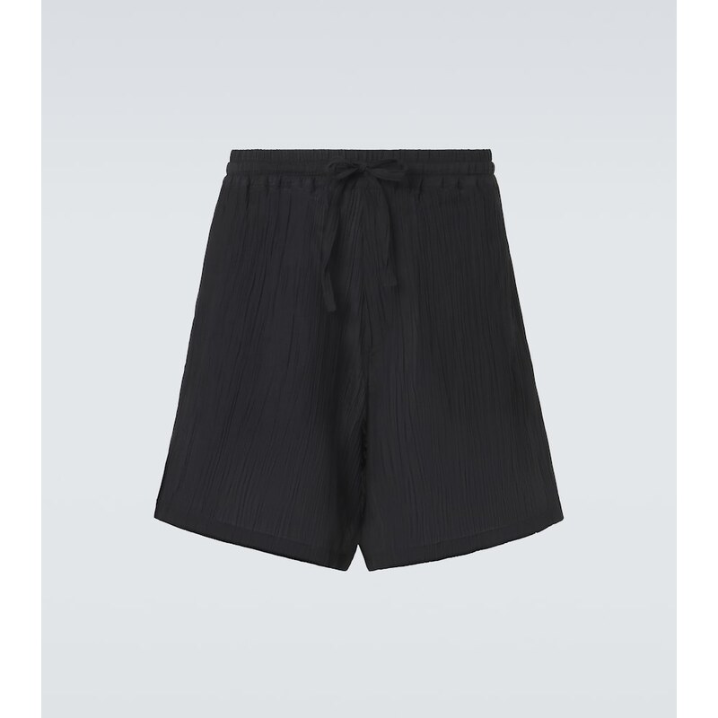 Umit Benan Julian linen and cotton shorts