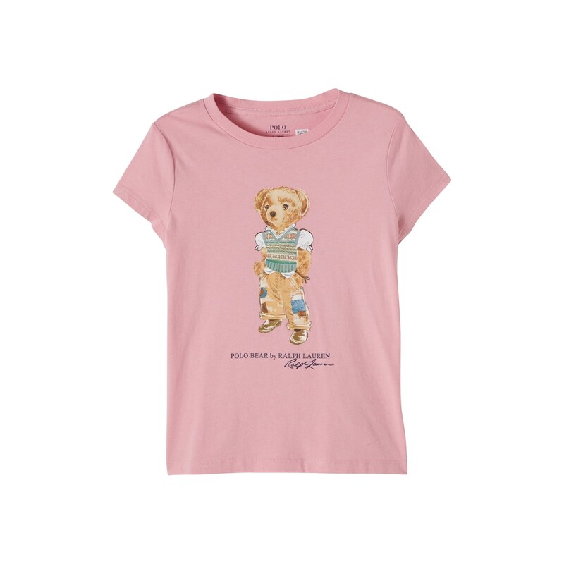 Polo Ralph Lauren Kids Polo Bear cotton jersey T-shirt