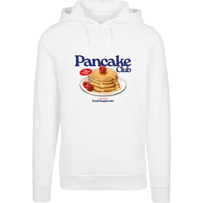 Mister Tee Mikina Pancake Club béžová / námořnická modř / krvavě