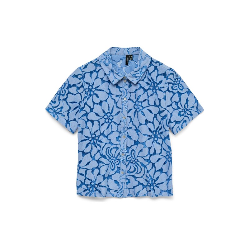 VERO MODA Halenka VMMIKKA světlemodrá