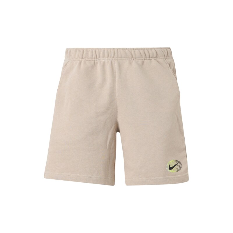 Nike Sportswear Kalhoty ATHL CLUB béžová / žlutá / černá