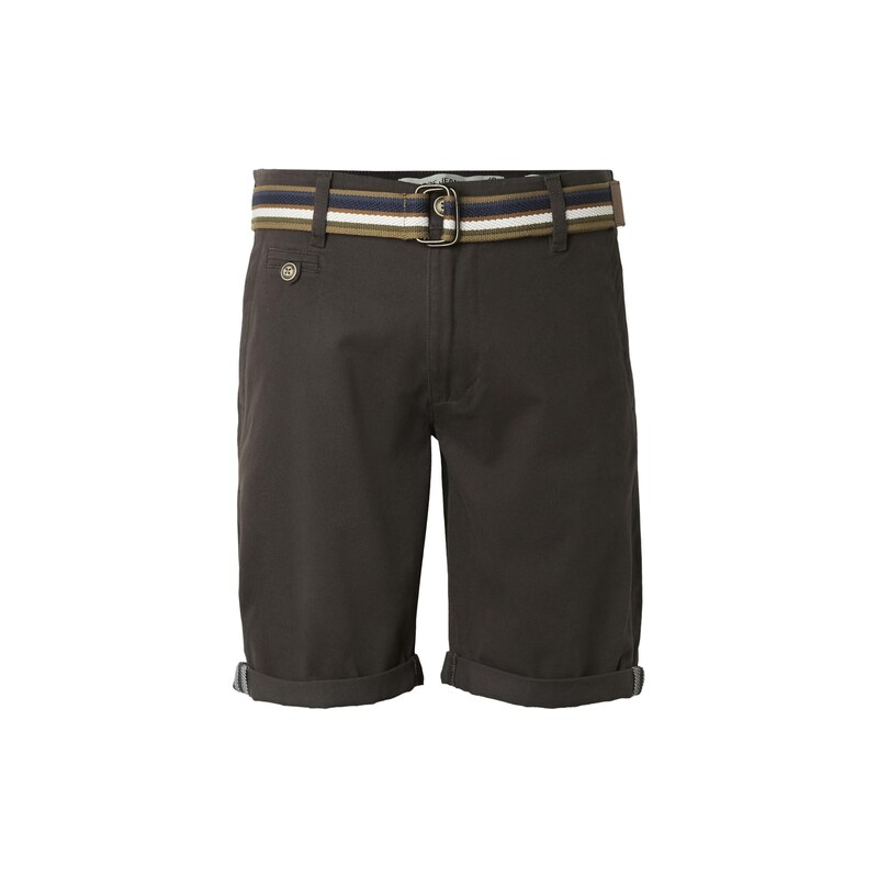 INDICODE JEANS Chino kalhoty Royler námořnická modř / karamelová