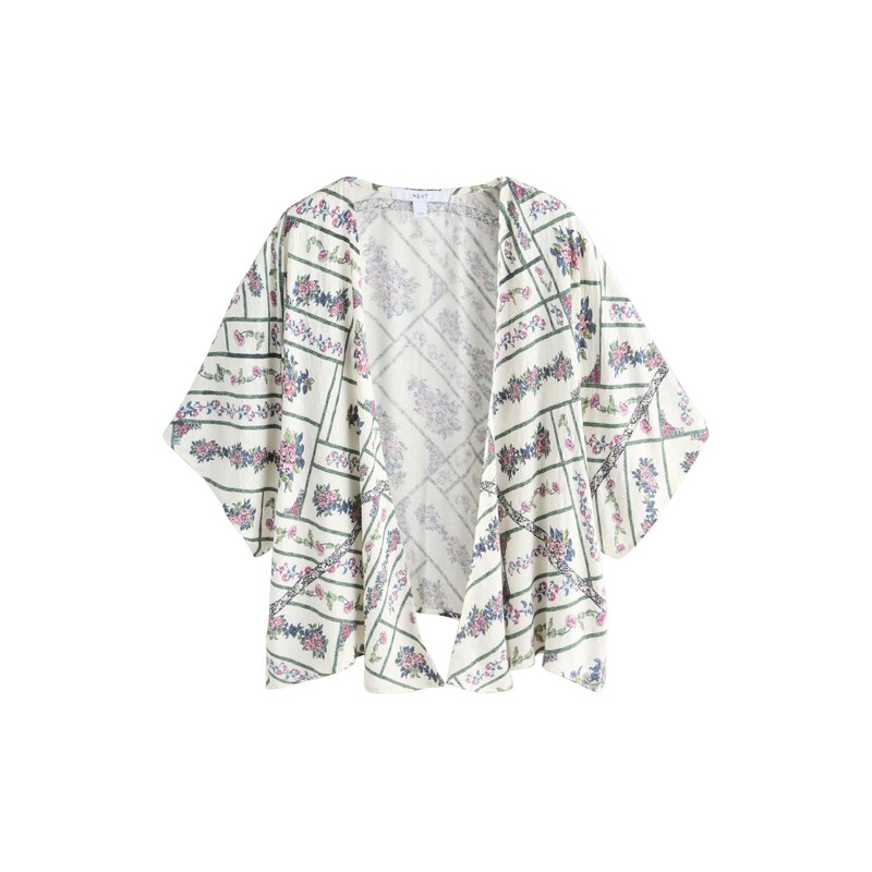 Next Kimono režná / enciánová modrá / zelená / pink 115352667