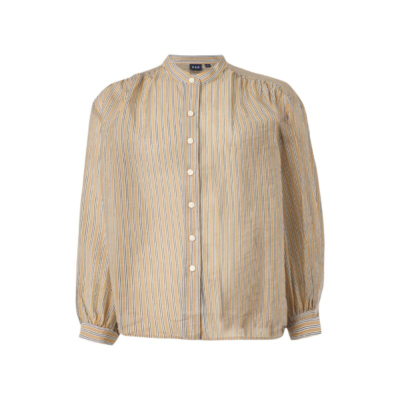 GAP Halenka modrá / khaki / bílá