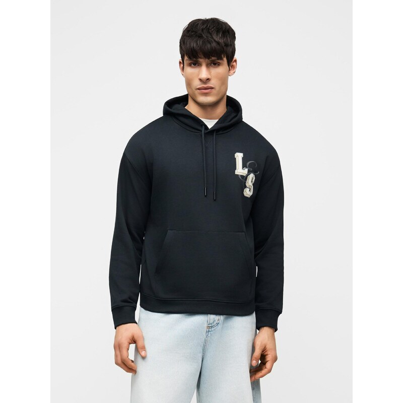 Lyle & Scott Mikina světle béžová / tmavě modrá / čedičová šedá / bílá