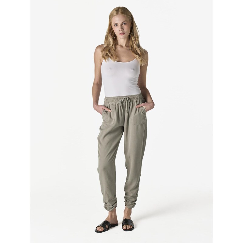 KOROSHI Kalhoty khaki 115353112