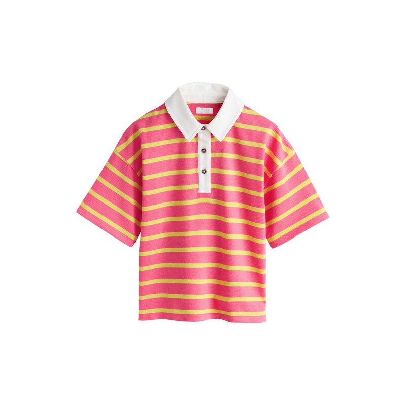 Next Tričko žlutá / pink / bílá