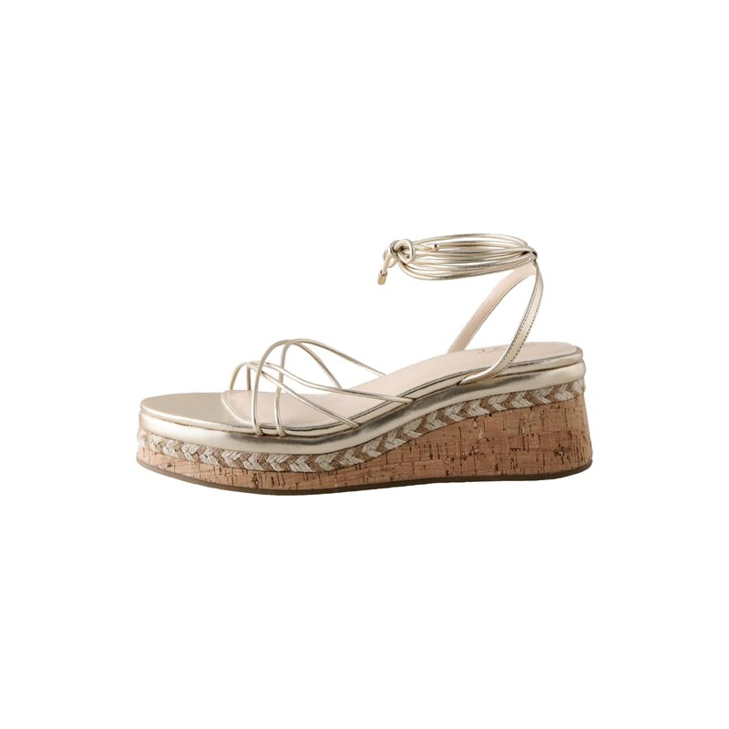 Next Páskové sandály Forever Comfort zlatá 115353265